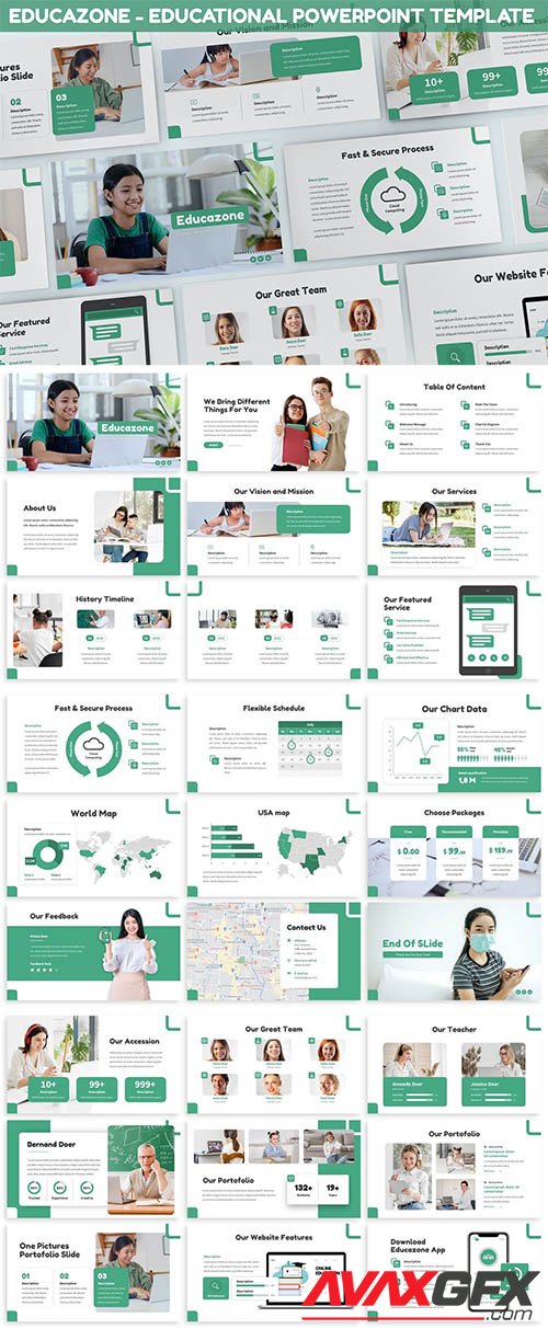 Educazone - Educational Powerpoint Template