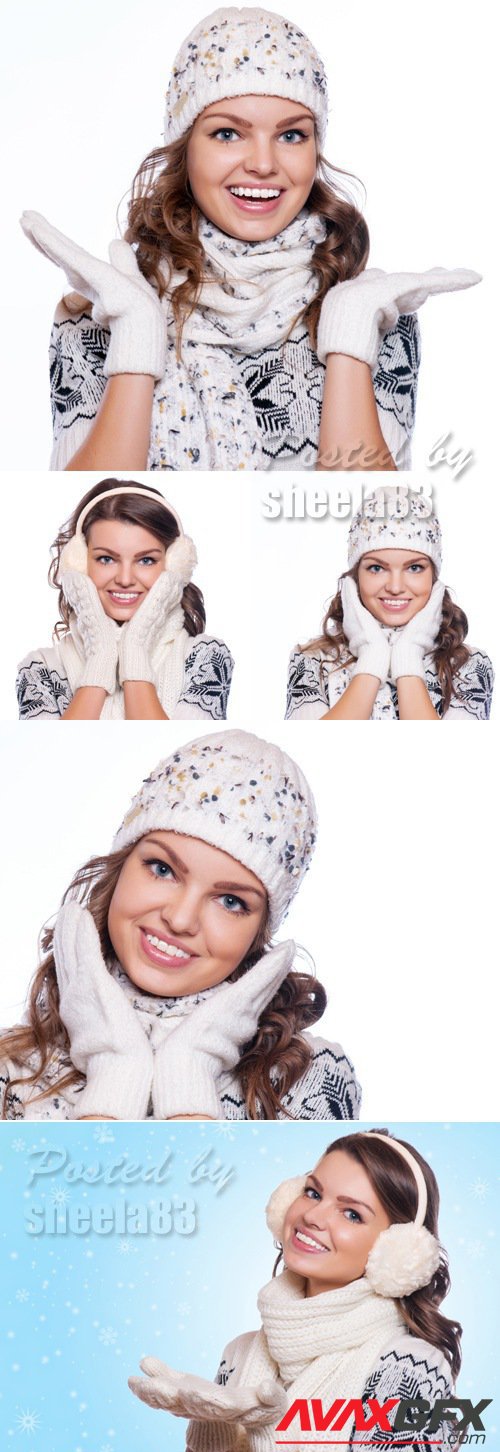 Stock Photo - Winter Woman 2