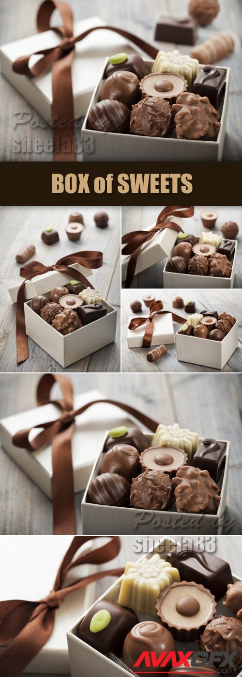 Stock Photo - Box of Sweets
