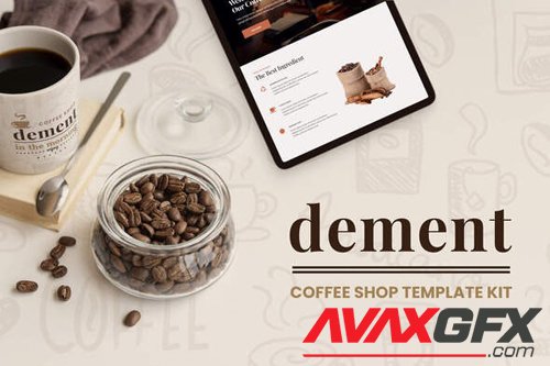 ThemeForest - Dement v1.0 - Coffee Shop Elementor Template Kit - 27757989