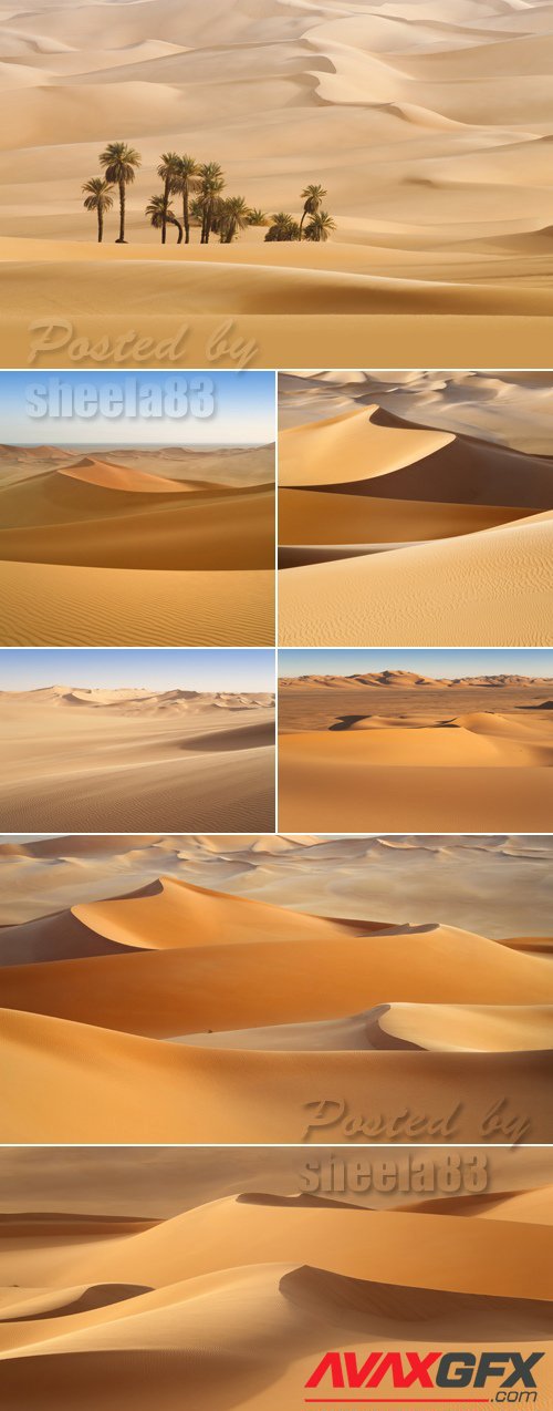 Stock Photo - Dunes in Dessert