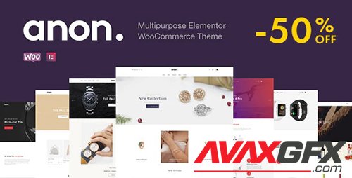 ThemeForest - Anon v1.5.3 - Multipurpose Elementor WooCommerce Themes - 25426652