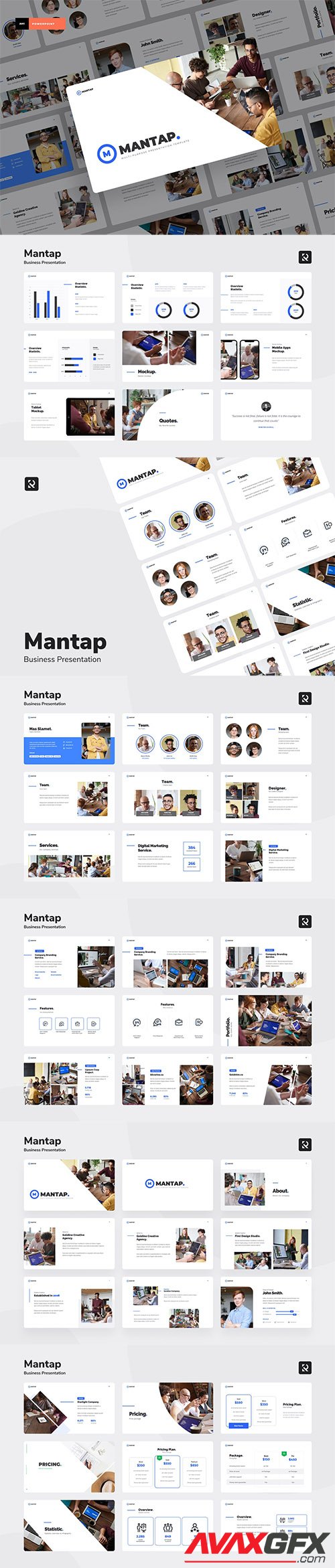 Mantap - Multi-Purpose Powerpoint, Keynote and Google Slides