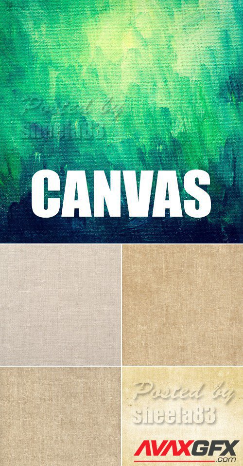 Stock Photo - Canvas Textures