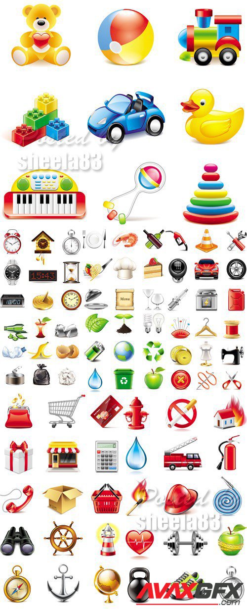 Various Icons Vector 2