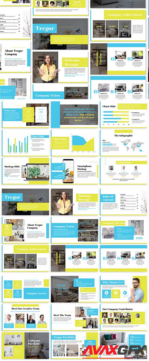 Tregor - Business Template Prensentation