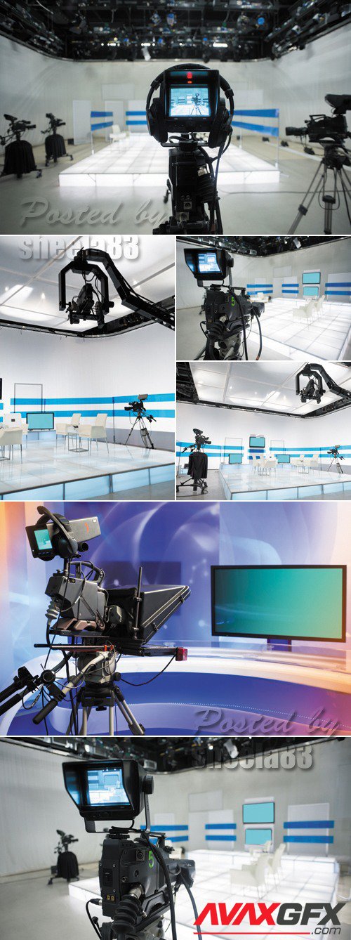 Stock Photo - Television Studio