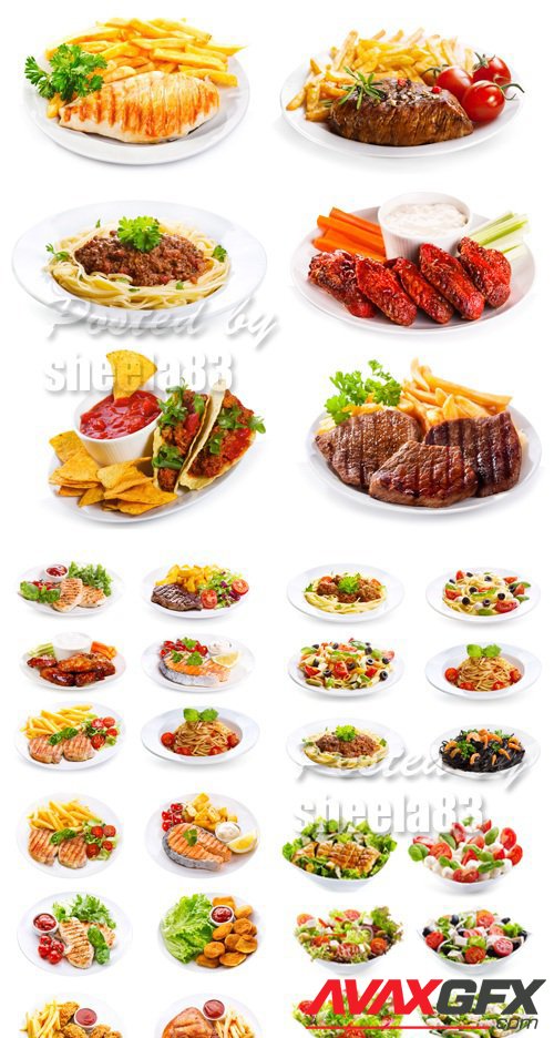 Stock Photo - Food Isolated