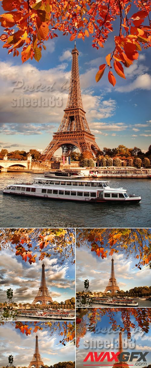 Stock Photo - Autumn in Paris