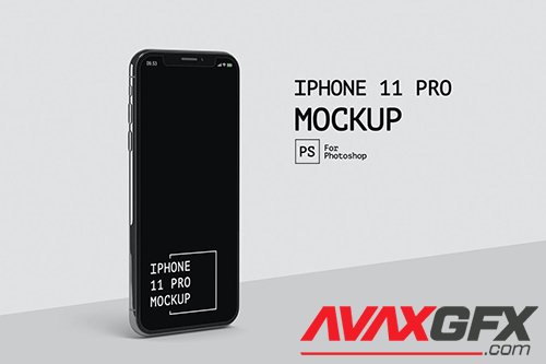 IPhone 11 Pro Side View Mockup RZ