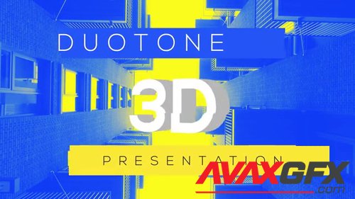 Duotone 3D Presentation 90086271