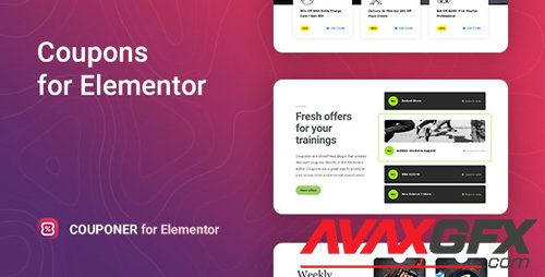 CodeCanyon - Couponer v1.0.0 - Discount Coupons for Elementor - 27835107