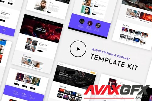 ThemeForest - RareRadio v1.0 - Music & Streaming Elementor Template Kit - 27539329