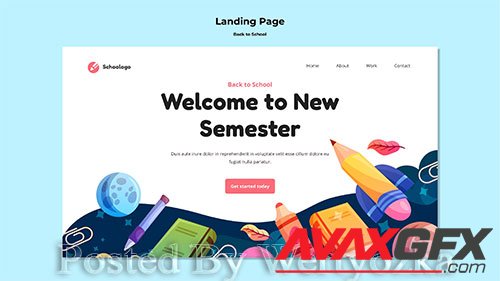 Welcome to new semester landing page