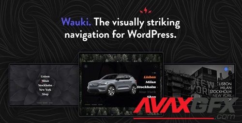 CodeCanyon - Wauki v1.0 - Fullscreen WordPress Menu - 27936496