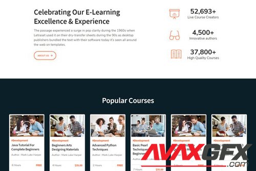 ThemeForest - LearnKit v1.0 - e-Learning Elementor Template Kit - 27925479