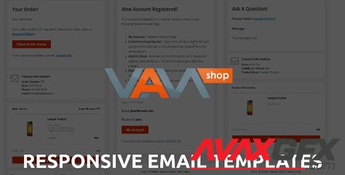 CodeCanyon - Responsive Email Templates for eCommerce WebSite v1.0 - 28061959