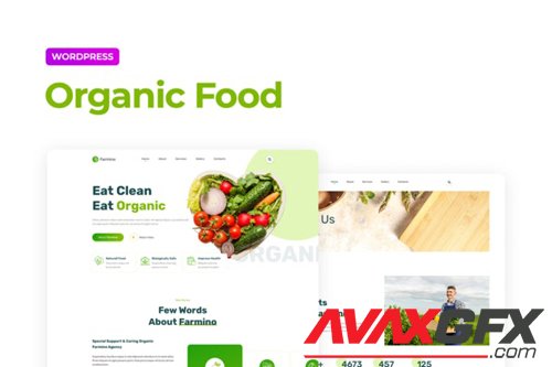ThemeForest - Farmino v1.0 - Organic Food Template Kit - 28023709