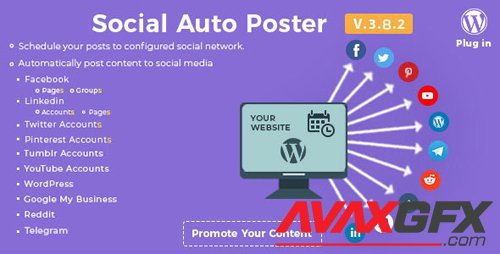 CodeCanyon - Social Auto Poster v3.8.2 - WordPress Plugin - 5754169