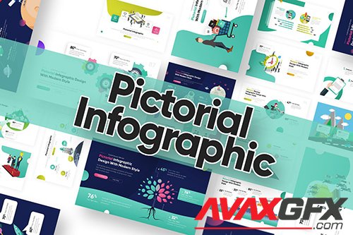 Pictorial Infogrphic Powerpoint Template