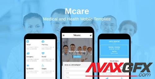 ThemeForest - Mcare v1.0 - Medical and Health Mobile Template - 20331533