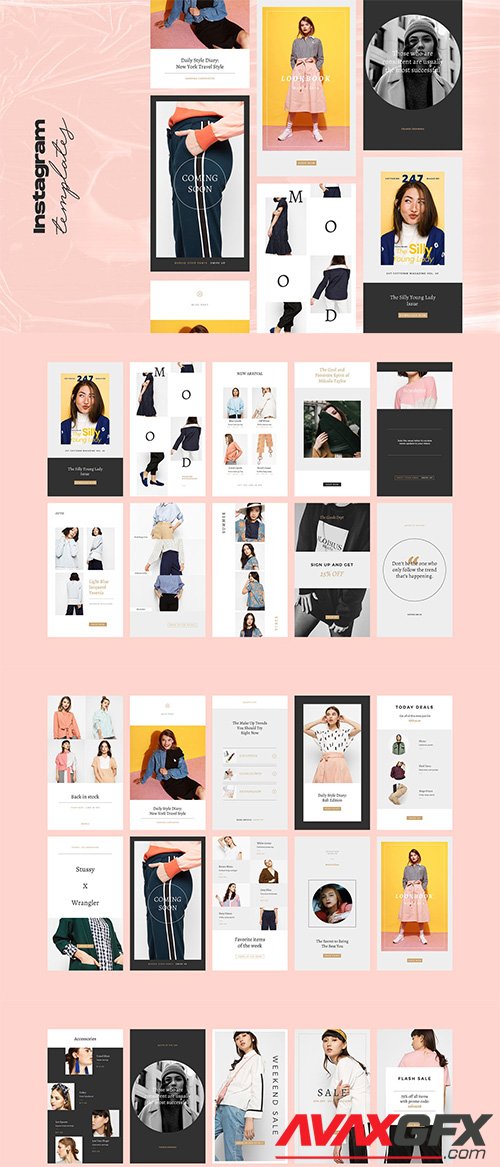 25 Instagram Stories Template