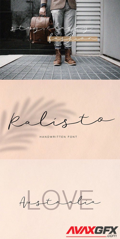 Ralisto Handwritten Font