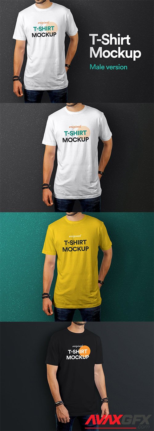 T-Shirt Mockup Vol 08