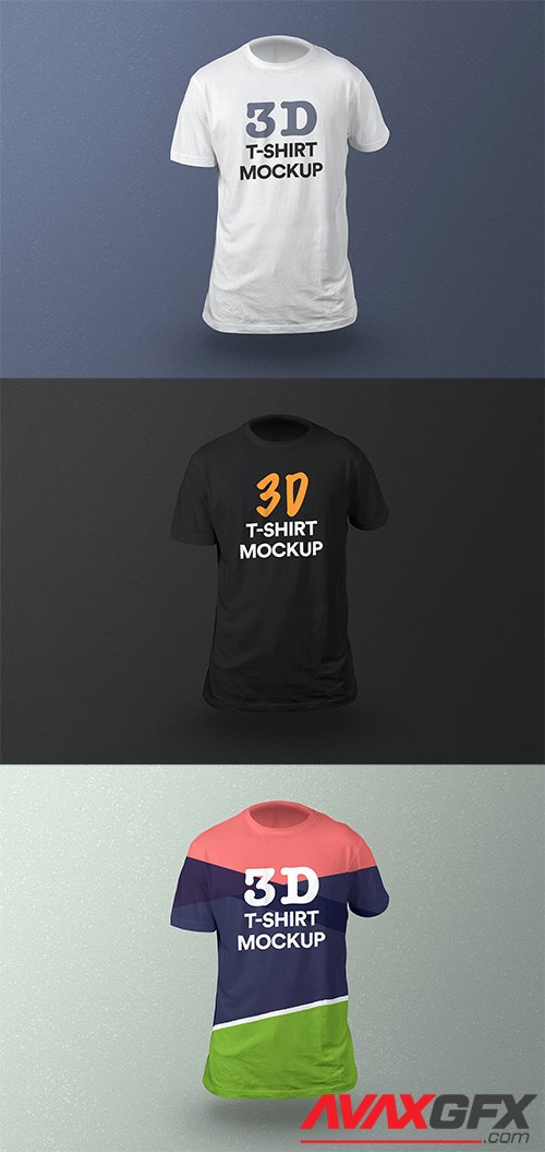 3D T-Shirt Mockup