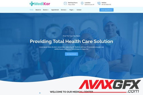 ThemeForest - Medikor v1.0 - Medical Healthcare Elementor Template Kit - 28110104