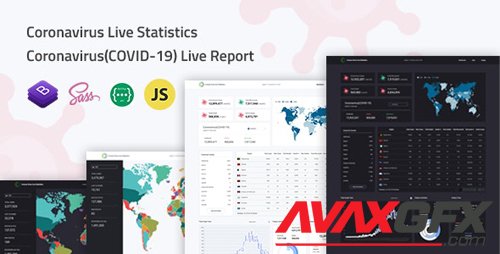 ThemeForest - Jibanu v1.0.1 - Coronavirus Live Statistics Dashboard Template - 27720299