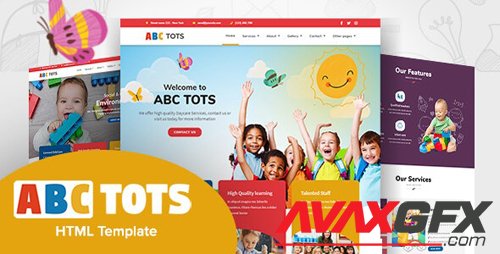 ThemeForest - ABC Tots v1.1 - Responsive HTML5 Template (Update: 1 April 20) - 23558404