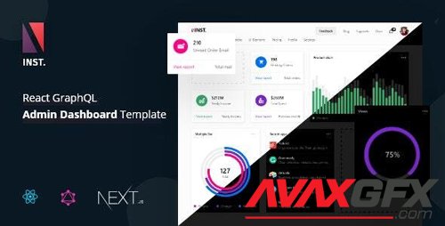 ThemeForest - Inst v2.0.0 - React Admin Template with GraphQL - 25742604
