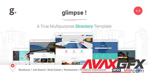 ThemeForest - Glimpse v1.3 - Multipurpose Directory Template - 16721594
