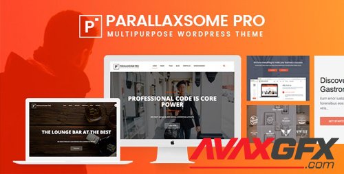 ThemeForest - ParallaxSome Pro v1.0.7 - Multipurpose WordPress Theme - 20033554
