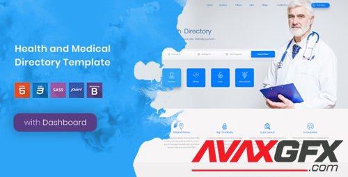 ThemeForest - Tabib v1.0 - Health and Medical Directory Template - 21666238