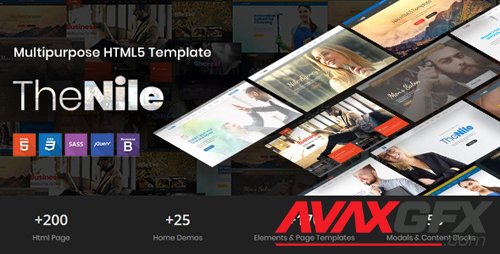 ThemeForest - TheNile v1.0 - Multipurpose HTML Template - 22376906