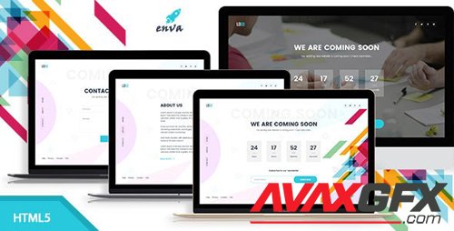 ThemeForest - Enva v1.3 - Creative Coming Soon Template - 21653726