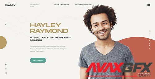 ThemeForest - Hayley v1.0 - Personal CV/Resume WordPress Theme - 27860751