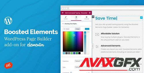 CodeCanyon - Boosted Elements v4.0 - WordPress Page Builder Add-on for Elementor - 20225210