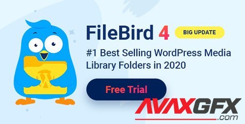 CodeCanyon - FileBird v4.0.6 - WordPress Media Library Folders - 21715379