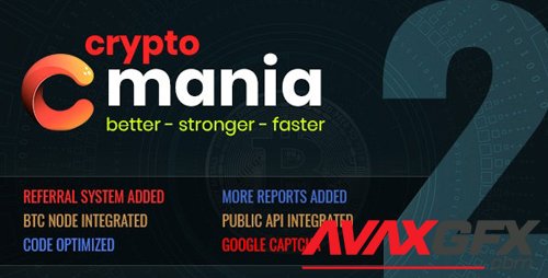 CodeCanyon - Cryptomania Exchange Pro v2.0.4 - cryptocurrency trade - 23036775