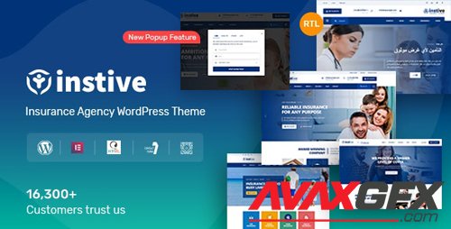 ThemeForest - Instive v1.0.9 - Insurance WordPress Theme - 24690633