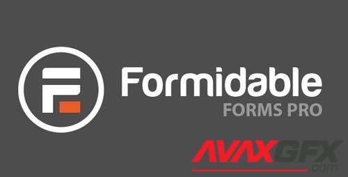 Formidable Forms Pro v4.07 - WordPress Form Builder + Formidable Forms Add-Ons