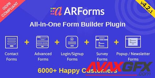 CodeCanyon - ARForms v4.2.1 - Wordpress Form Builder Plugin - 6023165 - NULLED