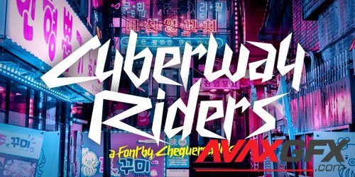 Cyberway Riders Font