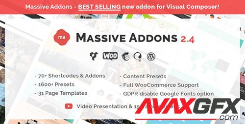 CodeCanyon - Massive Addons for WPBakery Page Builder v2.4.7 - 14429839