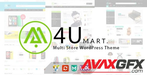 ThemeForest - M4U v1.4.4 - Multi Store Responsive WordPress Theme - 11584786