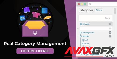 CodeCanyon - WordPress Real Category Management v3.3.3 - Content Management in Category Folders with WooCommerce Support - 13580393 - NULLED