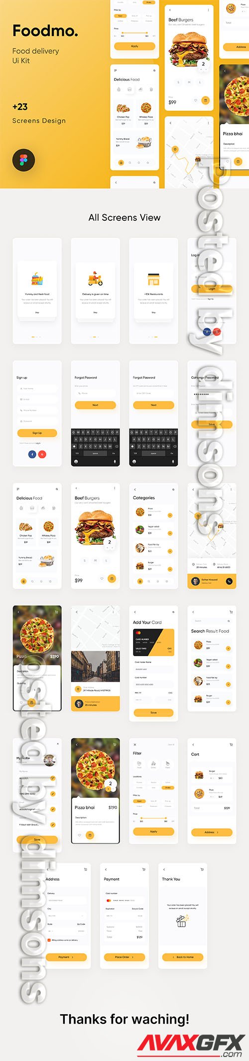 Foodmo - Food Delivery App